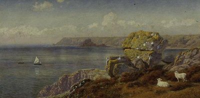 Acantilados de Carthillon de John Brett