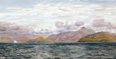 Lock Linnhe, cerca de Oban, Escocia de John Brett