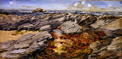 Rocas en la costa de John Brett