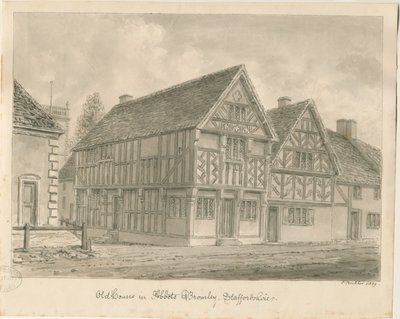 Casas Antiguas de Abbots Bromley de John Buckler