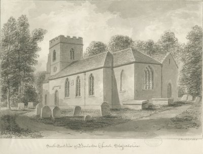 Iglesia de Barlaston de John Buckler