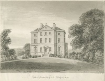 Barlaston Hall de John Buckler