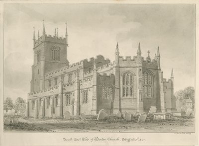 Iglesia de Barton under Needwood de John Buckler