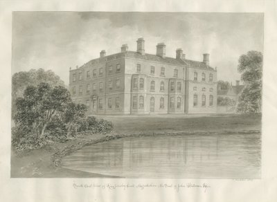 Knypersley Hall de John Buckler