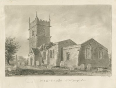Iglesia de Blore de John Buckler