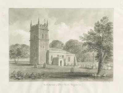 Iglesia de Blore de John Buckler
