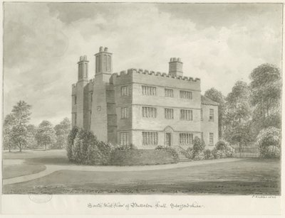 Butterton Hall de John Buckler