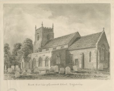Iglesia de Caverswall de John Buckler