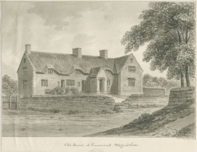 Caverswall Village - Casas antiguas de John Buckler