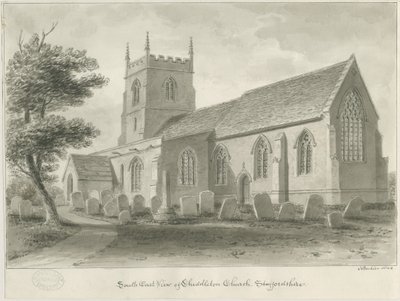 Iglesia de Cheddleton de John Buckler