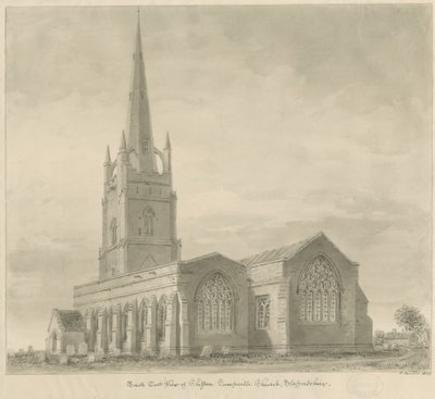 Iglesia de Clifton Campville de John Buckler