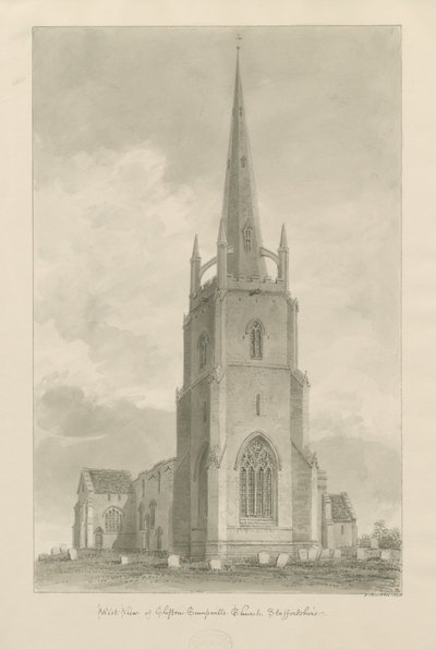 Iglesia de Clifton Campville de John Buckler
