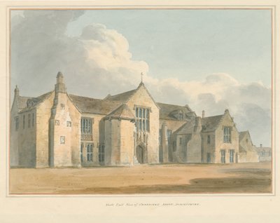 Dorset - Abadía de Sherborne, 1802 de John Buckler
