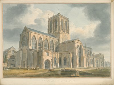 Dorset - Iglesia de Sherborne de John Buckler