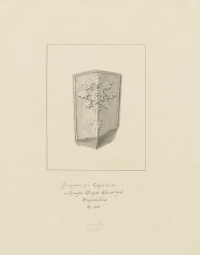 Iglesia de Drayton Bassett - Tapa de ataúd de John Buckler