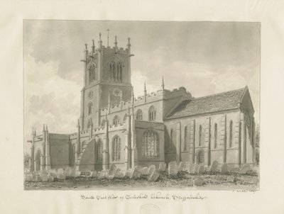 Iglesia de Eccleshall de John Buckler