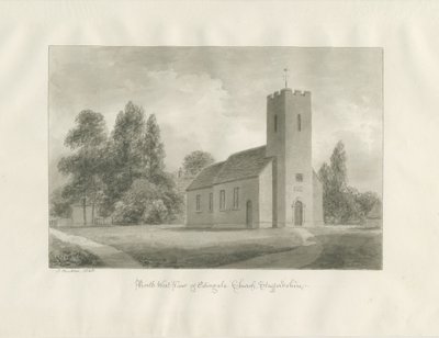 Iglesia de Edingale de John Buckler