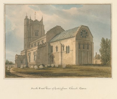 Essex - Iglesia de Hedingham de John Buckler