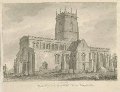 Iglesia de Gnosall de John Buckler