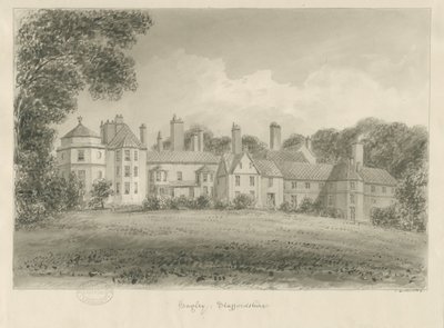 Hagley Hall de John Buckler