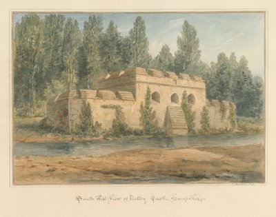 Hampshire - Castillo Netley, 1828 de John Buckler
