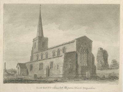 Iglesia de Hamstall Ridware de John Buckler