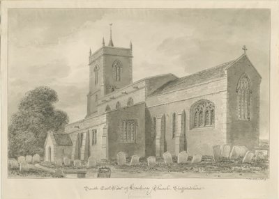 Iglesia de Hanbury de John Buckler