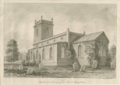 Iglesia de Ingestre de John Buckler