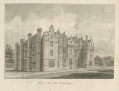 Keele Hall de John Buckler