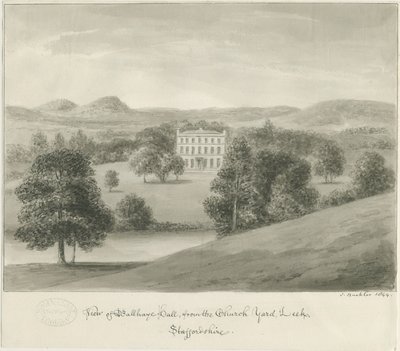 Leek - Ball Haye Hall de John Buckler