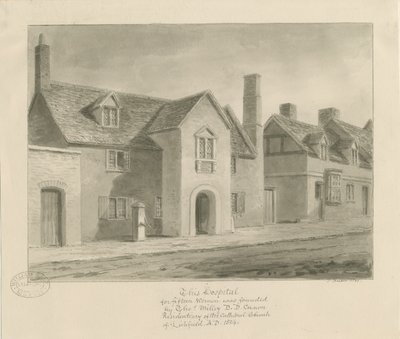 Lichfield - Hospital para Mujeres de John Buckler