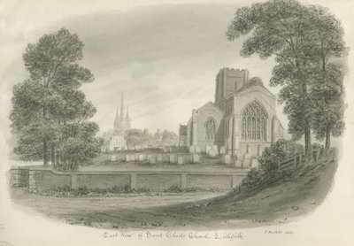 Lichfield - Iglesia de San Chad de John Buckler