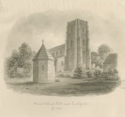 Lichfield - Pozo de San Chad de John Buckler