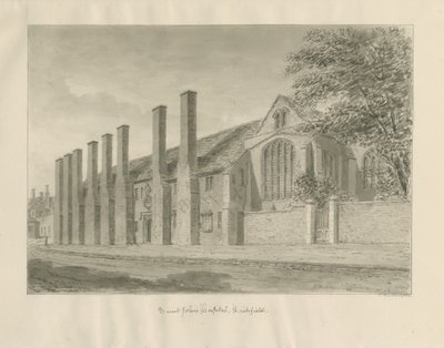 Hospital y Capilla de St. John, Lichfield de John Buckler