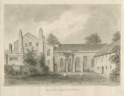 Lichfield - Hospital y Capilla de San Juan de John Buckler