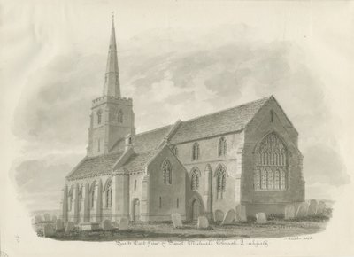 Iglesia de St. Michael, Lichfield de John Buckler