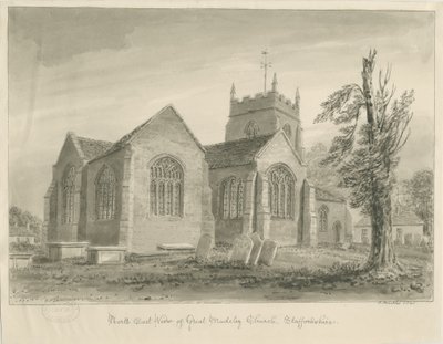 Iglesia de Madeley de John Buckler