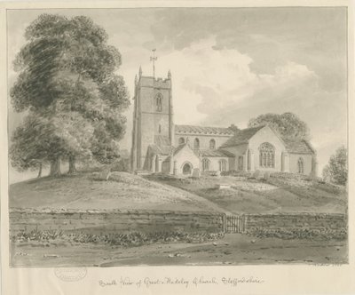 Iglesia de Madeley de John Buckler