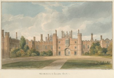 Middlesex - Palacio de Hampton Court de John Buckler