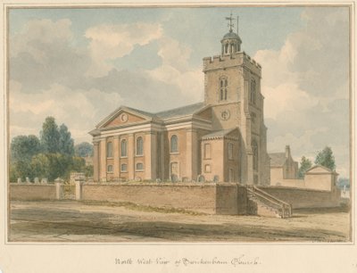 Middlesex - Iglesia de Twickenham, 1826 de John Buckler