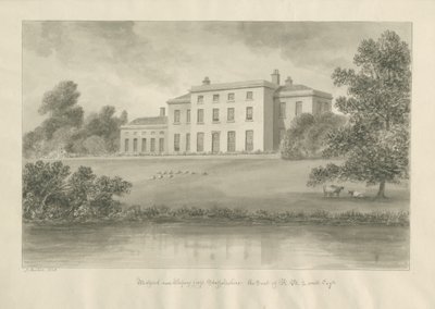 Casa de Milford de John Buckler