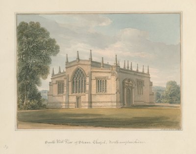 Northamptonshire - Capilla de Steane de John Buckler