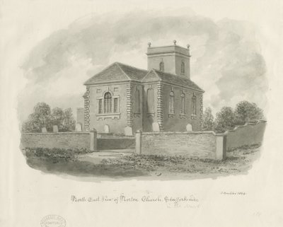 Iglesia de Norton-in-the-Moors de John Buckler