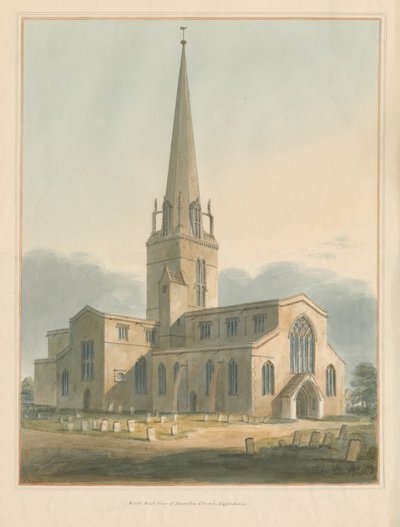 Oxfordshire - Iglesia de Bampton de John Buckler