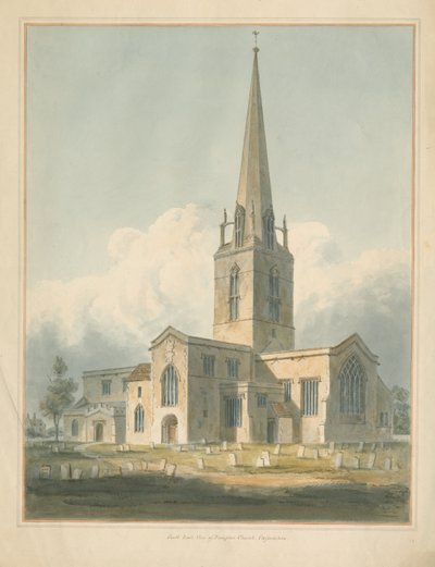 Oxfordshire - Iglesia de Bampton de John Buckler