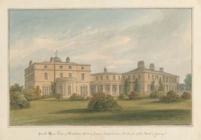 Oxfordshire - Casa de Middleton Stoney de John Buckler