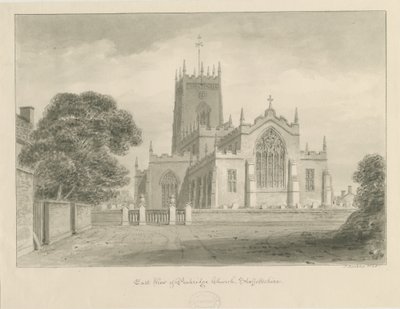 Iglesia de Penkridge de John Buckler