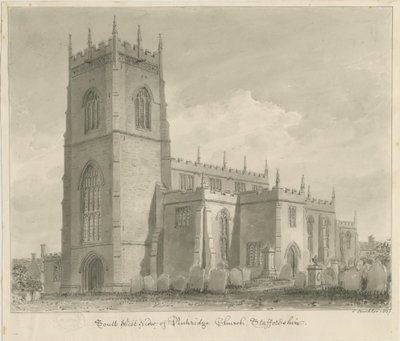 Iglesia de Penkridge, 1837 de John Buckler