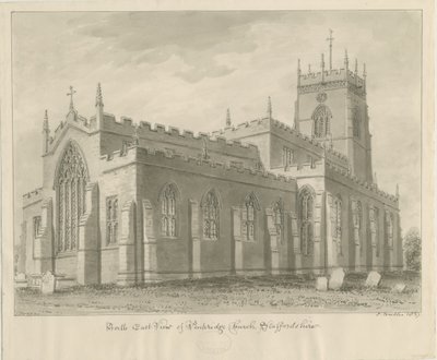 Iglesia de Penkridge, 1837 de John Buckler