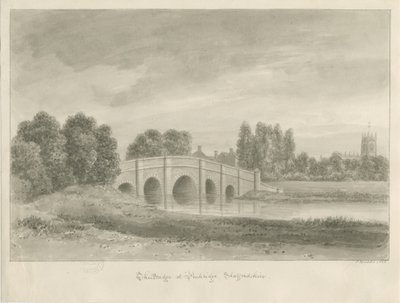Ciudad de Penkridge - Puente del Toro de John Buckler